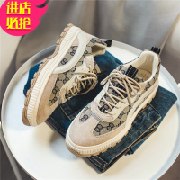 金三志2021年新款春季潮牌网红ins男鞋子百搭韩版潮流休闲豆豆复古潮鞋休闲鞋