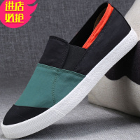 金三志懒人鞋男一脚蹬男鞋夏季驾车透气2021新款男士布鞋老北京休闲潮鞋休闲鞋