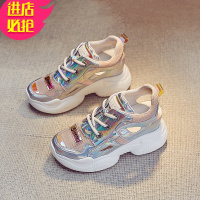 金三志内增高凉鞋女ins仙女风2019夏季新款网红超火厚底时尚百搭运动鞋凉鞋