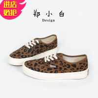 金三志郑小白加绒豹纹帆布鞋女2020年新款百搭韩版ulzzang学生潮ins板鞋帆布鞋