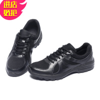 金三志蜀黍家轻型跑鞋黑色男鞋网眼减震跑步鞋运动鞋秋百搭皮鞋休闲潮鞋休闲鞋