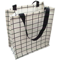 致源大号帆布课本资料袋防水便当包手提袋A4美术包补课包送饭袋补习袋