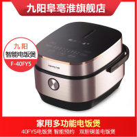 九阳(Joyoung)电饭煲铜釜内胆4升L钢化玻璃面板家用电饭锅智能预约F-40FY5