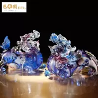 慈元阁开光财运貔貅琉璃摆件办公室家居卧室平安好运摆设吉祥礼品