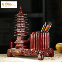 慈元阁开光文昌塔笔筒树脂摆件家居办公学业事业风水用品升学礼物