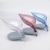 喷漆款浴室卫生间树叶香皂盒带吸盘肥皂盒沥水置物架.