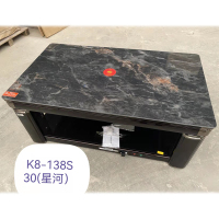 美诚凯辉 2021新款 K8-138S30(星河) 尺寸一米三八 升降 隐形电磁炉茶几 岩板 语音控制 智能升降