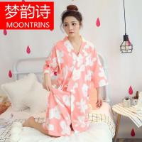 MOONRINS梦韵诗日系睡衣女春夏季睡裙性感日式和服甜美可爱汗蒸服韩版家居服