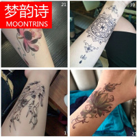 MOONRINS梦韵诗[10张套装]花臂纹身贴 男女防水个性仿真性感手臂刺青图腾遮疤