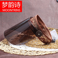MOONRINS梦韵诗男女太阳帽镜面防晒帽防紫外线遮阳帽防风户外骑行空顶帽