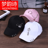 MOONRINS梦韵诗软妹潮男帽子女夏韩版街头遮阳棒球帽学生情侣出游休闲防晒鸭舌帽