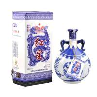 红星二锅头 珍品 青蓝花瓷52度清香型白酒750ml单瓶
