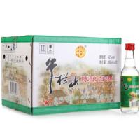牛栏山白瓶小陈酿 42度 浓香型白酒 265ml *20瓶 半斤白牛整箱装