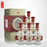 牛栏山 二锅头 红花瓷 50度 清香型白酒 500ml*6瓶 整箱