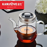 金灶(KAMJOVE)小青柑泡茶壶飘逸杯耐热玻璃茶具冲泡器过滤小茶杯