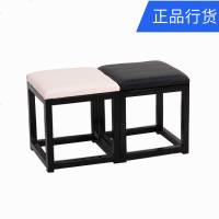 北欧简约凳子梳妆凳方凳铁艺换鞋凳沙发凳服装店试衣间凳子美甲凳