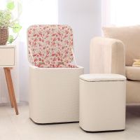 皮艺多功能收纳凳子储物凳可坐人现代简约换鞋凳沙发凳整理箱