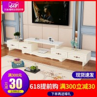 欧式电视柜茶几组合套装现代简约小户型客厅简易卧室实木小电视柜