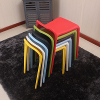 马椅时尚简约欧式餐椅塑料凳子成人餐椅创意餐凳加厚家用凳子餐桌