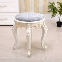 时尚梳妆台凳子韩式创意穿鞋凳田园客厅家用简易北欧沙发圆凳热卖