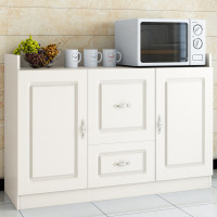 欧式北欧简约餐边柜橱柜储物柜微波炉柜碗柜厨房酒柜阳台柜收纳柜