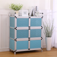 放碗柜家用厨房橱柜简易组装经济型柜子储物柜多功能餐边柜灶台柜