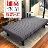 单人床折叠床加高成人家用午睡午休床酒店小户型加床简易床经济型