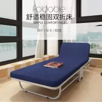 办公室二折午休床折叠床单人双人午睡床木板海绵床行军床