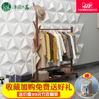 简易衣帽架落地卧室挂衣架简易衣服架子家用衣架经济型挂钩置物架