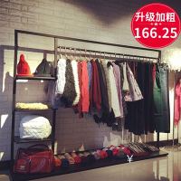 新款衣帽架落地欧式卧室创意客厅简易铁艺挂衣架组装置衣服架