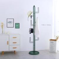 北欧仙人掌铁艺衣帽架卧室客厅简约现代挂衣架子简易落地衣服架