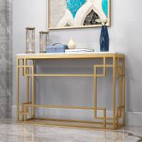 大理石玄关台墙边柜装饰桌条案简约北现代玄关桌中式条几端景台