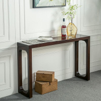 中式条案实木吧台案几简约现代玄关桌供桌客厅条几香案隔断