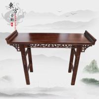 条案中式仿古实木翘头神台玄关条几佛案家用条桌书法画案台供桌