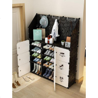 简易鞋柜家用口过道放鞋的鞋架子ins多层布艺经济型出租屋神器