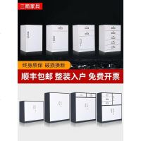 文件柜矮柜铁皮办公室柜床头收纳柜档案抽屉柜带锁资料储物小柜子