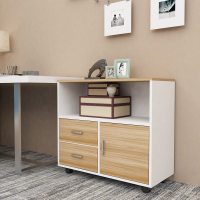 定制移动矮柜文件柜资料柜办公柜茶水柜储物柜阳台柜打印机柜轮