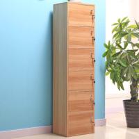 带锁接受定做制储物小柜子自由组合格子柜收纳柜儿童书柜