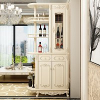 1米欧式进入户玄关柜风水双面酒柜间厅柜玄幻隔断柜装饰柜鞋柜
