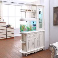 欧式客厅带鱼缸的间厅柜玄关柜隔断柜双面酒柜屏风柜鞋柜装饰柜