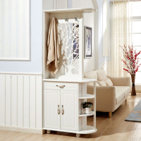 进玄关隔断柜镂空入户鞋柜双面客厅屏风装饰柜厅柜间厅衣帽柜