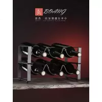 欧式创意红酒架摆件酒瓶架现代简约家用酒柜客厅家居摆设葡萄酒架
