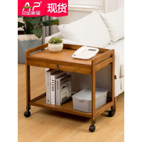 可移动沙发边柜角几小茶几收纳置物架客厅电话架茶水柜床头小桌子