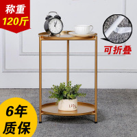 北欧床头小茶几边几现代简约客厅ins网红轻奢小圆桌沙发边柜角几