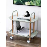 北欧简约小推车客厅ins收纳移动小茶几沙发边角几家用多功能餐车
