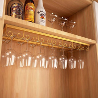 红酒杯架倒挂现代简约家用创意吊挂高脚杯悬挂葡萄酒架红酒架摆件