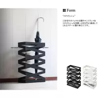 家用雨伞架现代简约铁艺雨伞桶创意酒店几何雨伞收纳架收纳桶