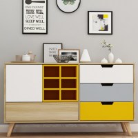 北欧电视柜加高款80cm家用卧室小户型窄储物客厅餐边柜超薄茶水柜