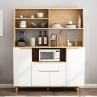 客厅储物柜放菜柜子透气厨房收纳柜子大容量家用特大号木质餐边柜