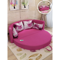 沙发床两用可折折叠 小户型网红客厅布艺多功能沙发睡床单双人 2042